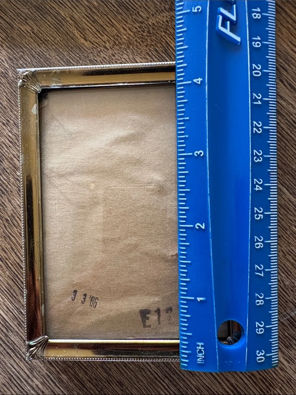 Vintage Gold and Cream Decorative Picture Frame Set